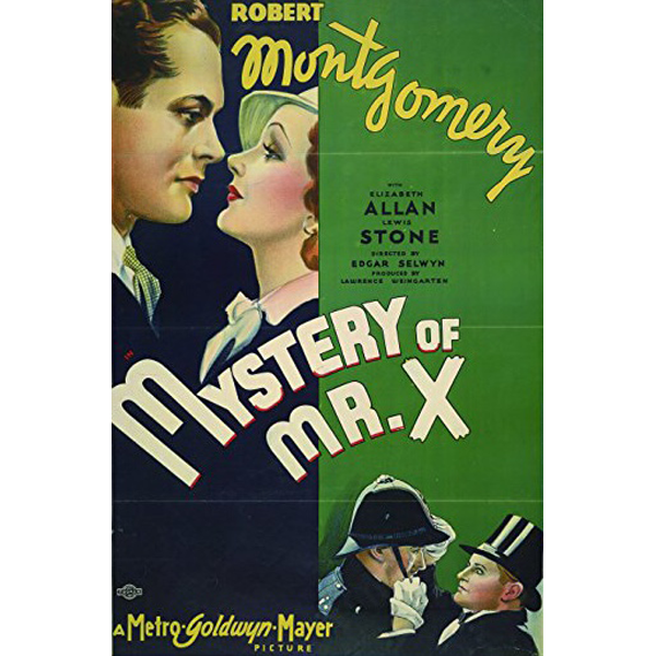 THE MYSTERY OF MR. X (1934)
